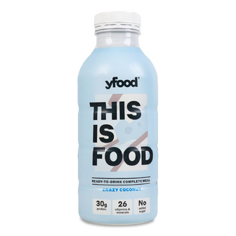 Напій молочний YFood Crazy Coconut зі смаком кокосу, 500мл