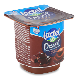 Десерт Lactel Chocolate молочний ультрапастеризований 3,2%, 125г