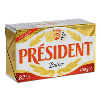 Масло кисловершкове President екстра 82%, 400г