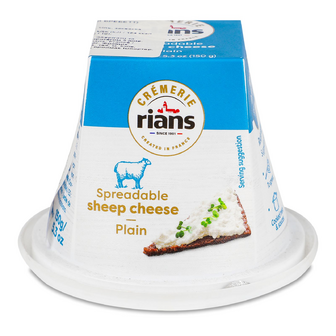 Сир Rians м'який La Brebette з овечого молока 40%, 150г