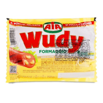Сосиски Wudy «Формаджіо», 150г