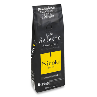 Кава мелена Nicola Selecto смажена натуральна, 250г