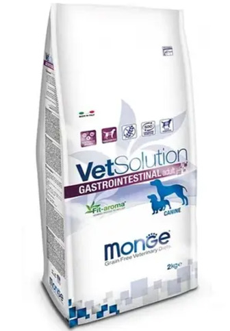 ТЕРРМІН 05.2026!!! Сухий корм Monge Vet Solution Dog Adult Gastrointestinal 2 кг ветеринарна дієта для собак
