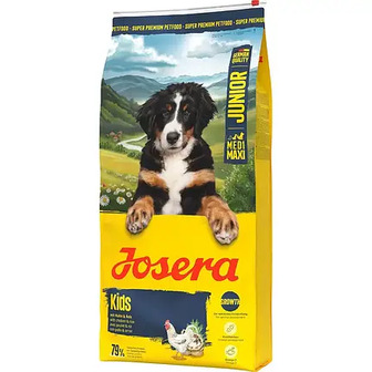 УЦІНКА Сухий корм для цуценят середніх/великих порід Josera Junior Kids 12,5 кг.