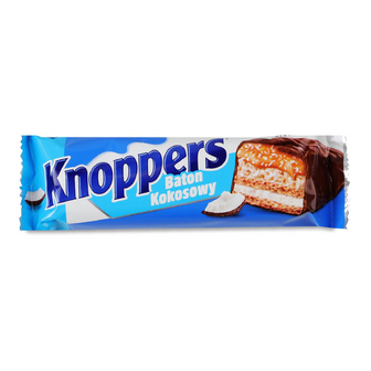 Батончик Knoppers з кокосом, 40г