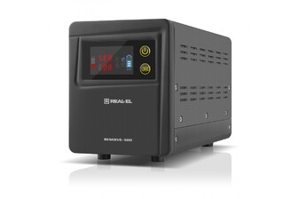 ДБЖ тривалої дії UPS REAL-EL RESERVE-500 Синусоїда