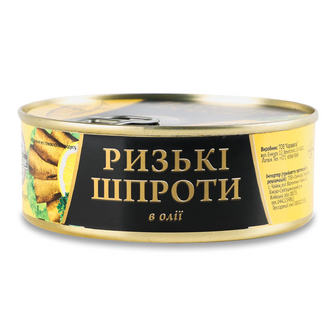 Шпроти Fish Line Ризькі, 240г