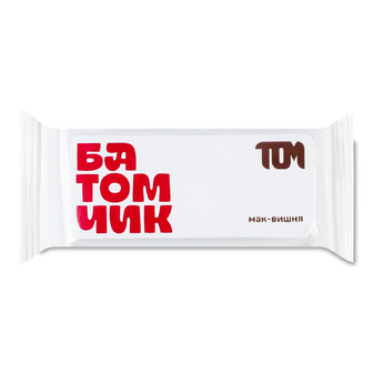 Батончик TOM мак-вишня, 45г
