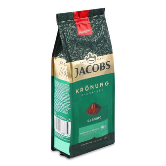 Кава мелена Jacobs Kronung Classic натуральна смажена, 200г