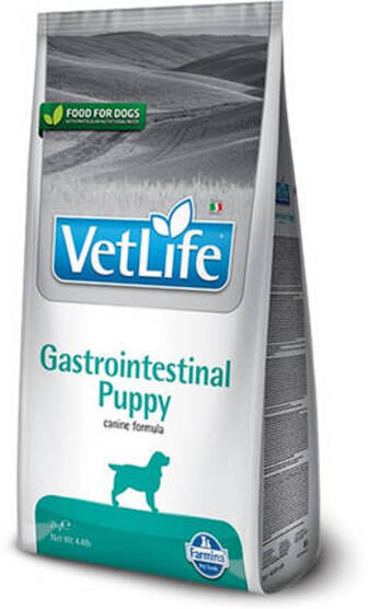 ТЕРМІН 06.2026!!! Сухий лікувальний корм для собак Farmina Vet Life Gastrointestinal Puppy 2 кг, для цуценят, у разі захворювання