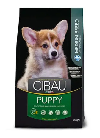 ТЕРМІН 08.2026!!! Сухий корм Farmina CIBAU PUPPY MEDIUM з куркою 2,5 кг