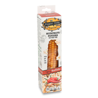 Кукурудза Poppin' Cobs для попкорну Пікантний соус Буфало, 132г