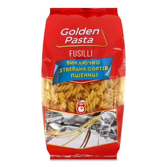 Вироби макаронні Golden Pasta Fusilli, 400г