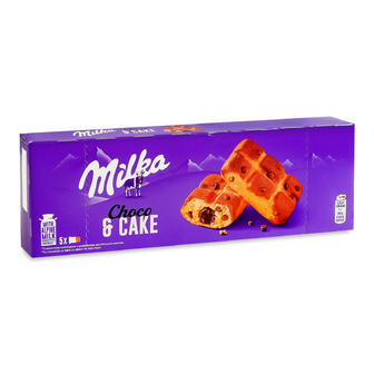Бісквіт Milka з шоколадною начинкою, 175г