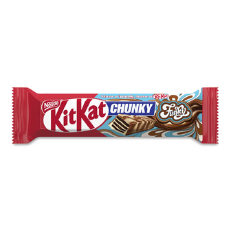 Вафлі Kit Kat Chunky Funky молочний шоколад у білій глазурі з какао, 40г