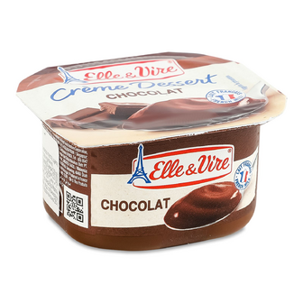Крем-десерт Elle&Vire шоколадний 3,2% стакан, 100г