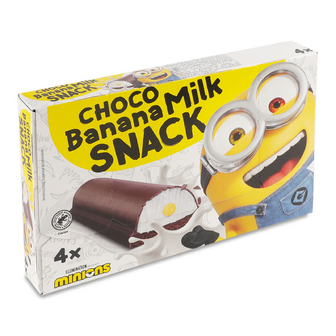 Бісквіт Minions Choco Banana зі смаком банана, 108г