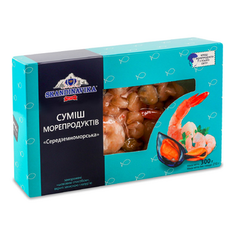 Суміш морепродуктів Skandinavika «Середземноморська», 300г