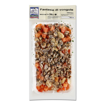 Мікс морепродуктів Sgattoni Fantasie di vongole, 300г