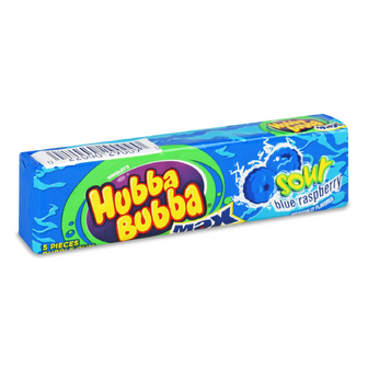 Гумка жувальна Hubba Bubba Max синя малина кисла, 40г