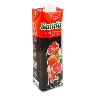 Нектар Sandora Коктейльна колекція грейпфрут неосвітлений, 0.95л
