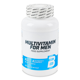 Добавка дієтична BiotechUSA Multivitamin for Men, 60шт