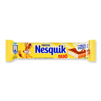 Вафлі Nesquik Nestle у молочному шоколаді, 26г