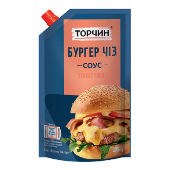 Соус Торчин Бургер Чіз, 200г