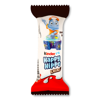 Вафлі Kinder Happy Hippo Cacao Single, 20.7г