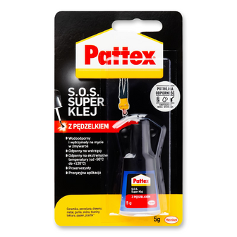 Супер-клей Pattex гель з пензликом, 5г