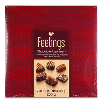 Цукерки Feelings асорті шоколадні, 200г