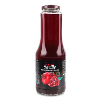 Сік Saville гранатовий без цукру, 1л