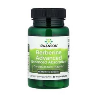 Берберин Swanson Berberine Advanced Enhanced Absorption, 30 веганських капсул