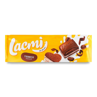 Шоколад молочний Roshen Lacmi Tiramisu, 270г