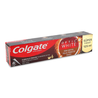 Паста зубна Colgate Optic White Coffee Tea&Tobacco, 125мл