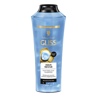 Шампунь Gliss Aqua Revive для нормального та сухого волосся, 400мл