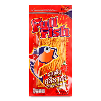 Снеки Full Fish рибні із соусом Шрірача, 70г