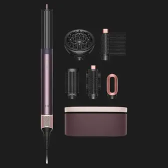 Cтайлер для волосся Dyson Airwrap Coanda2х Multi Styler & Dryer Curly+Coily (Jasper Plum) (598952-01) (Уцінка)