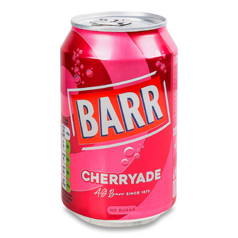 Напій Barr Cherryade безалкогольний газований з/б, 0.33л