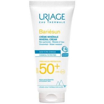 Uriage Bariesun Mineral Cream Very High Protection SPF 50+ Сонцезахистний мінеральний крем SPF50+  термін придатності 11/2026