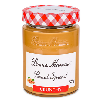 Паста Bonne Maman арахісова кранч, 325г