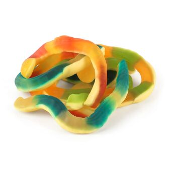 Цукерки Park Lane Scary Snakes з фруктовим смаком желейні, 100г