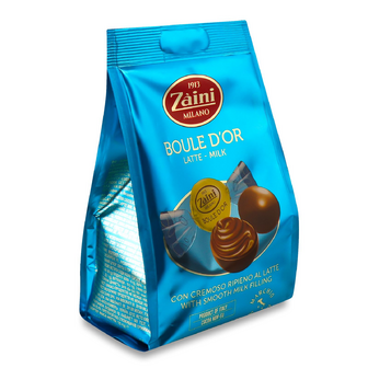 Цукерки Zaini Boule D'or з молочі кремом з молочного шоколаду, 125г