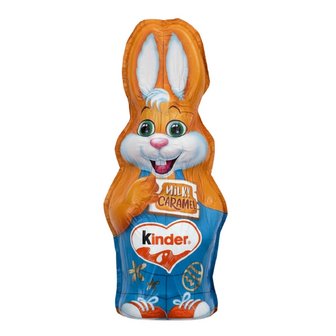 Фігурка Kinder Заєць з молочно-карамельного шоколаду, 110г