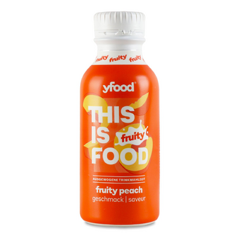 Напій молочний YFood Fruity Peach зі смаком персика, 500мл