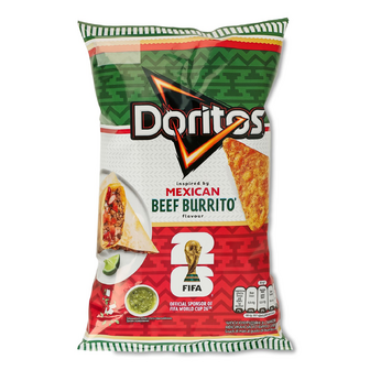 Чипси Doritos кукурудзяний смак мексиканський буріто з яловичиною, 90г