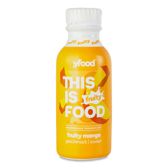 Напій молочний YFood Fruity Mango зі смаком манго, 500мл