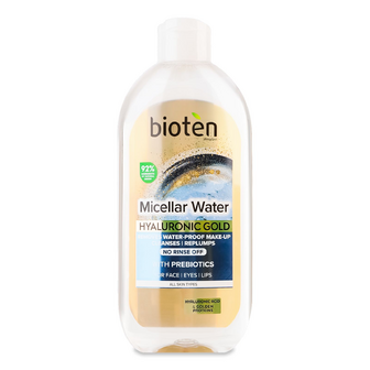 Вода міцелярна Bioten Hyaluronic Gold, 400мл
