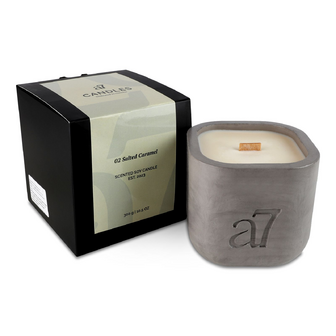 Свічка a7 Salted Caramel ароматична соєва 02, 300г