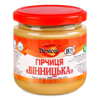 Гірчиця ВХС «Вінницька», 200г